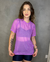 Camiseta Over Tule | Roxo