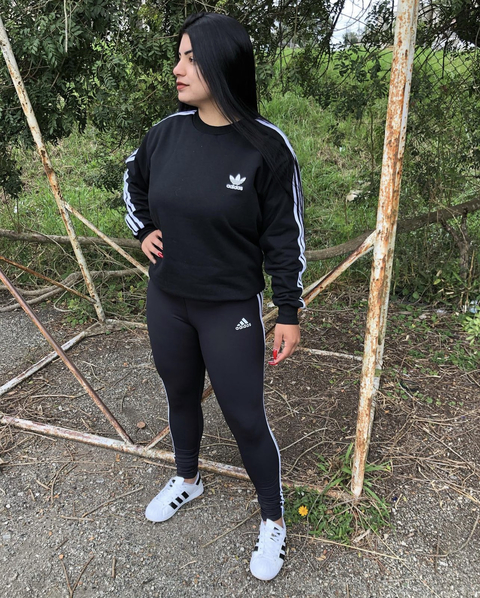 Conjunto adidas feminino legging sales