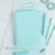 Cuaderno A5 T/D Verde pastel - BP