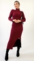 Vestido Midi Feminino em Ribana Premium Gola Média - comprar online