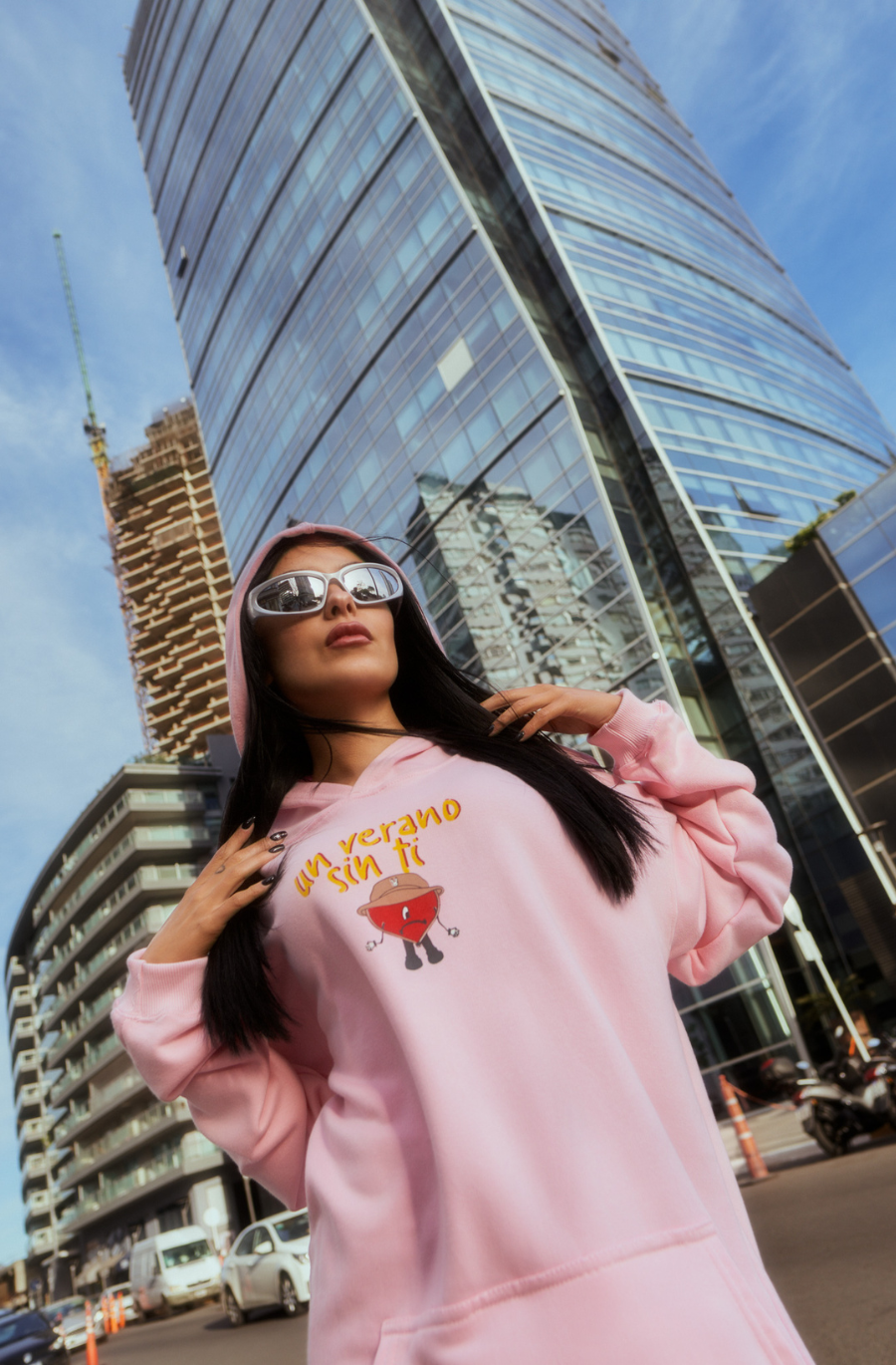 Buzos rosados hot sale