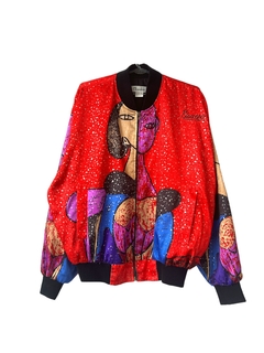 Bomber Vintage Picasso Red