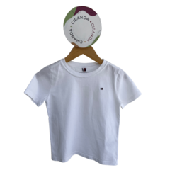 Camiseta Branca Tommy Hilfiger 4-5 anos