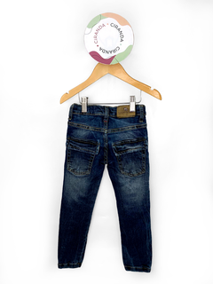 Calça Jeans estonada com elastano H+3 Monalisa usado em bom estado - comprar online