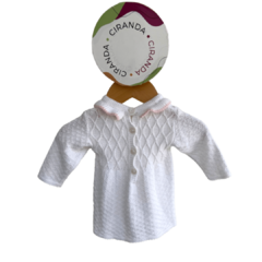 Casaquinho tricot Paola da Vinci 3 meses - comprar online