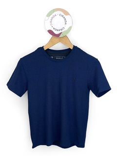 Camiseta de algodão azul royal Reserva Tam 10 Usado em bom estado