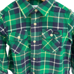 Camisa Xadrez Polo Ralph Lauren 12 meses na internet