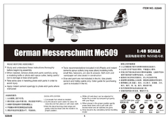 Kit Trumpeter - German Messerschmitt Me509 - 1:48 - 02849 na internet