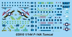 Kit Trumpeter - F-14A Tomcat - 1:144 - 03910 - comprar online