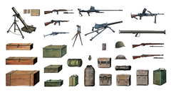 Italeri - 0407 - Accessories and Guns (Acessórios) - 1:35 - comprar online