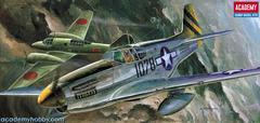 Kit Academy - P-51C Mustang - 1:72 - 12441