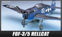 Kit Academy - F6F-3/5 Hellcat - 1:72 - 12481 - ArtModel Modelismo