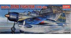 Kit Academy - A6M5c Zero Fighter 52c - 1:72 - 12493