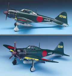 Kit Academy - A6M5c Zero Fighter 52c - 1:72 - 12493 - ArtModel Modelismo
