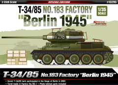 Academy - T-34/85 No.183 Factory "Berlin 1945" - 13295 - 1:35