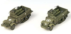 Academy - 13408 - M3 Half Track & 1/4ton Amphibian Vehicle - 1:72 - ArtModel Modelismo