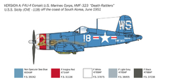 Kit Italeri - F4u-4 Corsair Korean War - 1:72 - 1453 - loja online