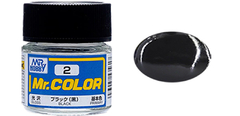 Mr Color - C02 - Black Gloss - MrHobby - Gunze - comprar online