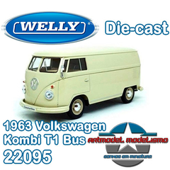 Welly - 1963 Volkswagen Kombi T1 Bus - 22095 - 1:24