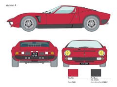 Italeri - 3649 - Lamborghini Miura Jota SVJ - 1:24 - loja online