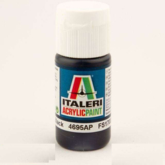 Tinta Acrílica Italeri - 4695AP - Gloss Black - FS 17038 - comprar online