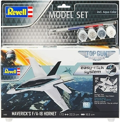 Kit Revell - Maverick's F/A-18 Hornet - com pincel e tinta - 1:72 - 64965
