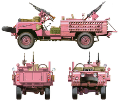Kit Italeri - S.A.S Recon Vehicle "Pink Panther" - 1:35 - 6501 na internet