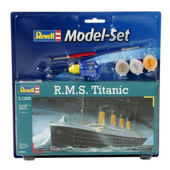 Revell - 65804 - R.M.S Titanic Model-Set - 1:1200