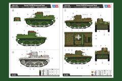 HobbyBoss - Soviet T-37TU Commando Tank - 83820 - 1:35 - ArtModel Modelismo