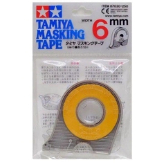 Tamiya Masking Tape 6mm C/ Dispenser X 18m - comprar online