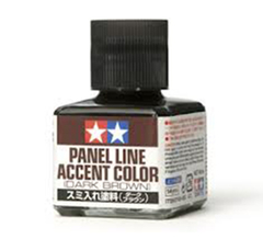Tamiya - Panel Line Accent Color Dark Brown - 87140 - comprar online