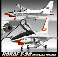 Academy - Rokaf T-50 Advanced Trainer - 1:48 - ArtModel Modelismo