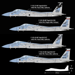 Academy - F-15C MSIP II "California ANG 144th FW" 1:72 - loja online