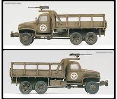 Academy - U.S. 25ton Cargo Truck & Accessories - 1:72 - ArtModel Modelismo