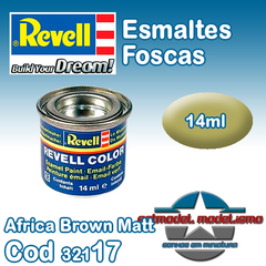 Tinta Esmalte Revell - 32117 - Africa Brown Matt (Email Color)