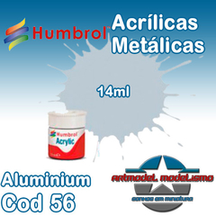 Humbrol Acrílica - 56 - Aluminium (Alumínio) - 182328C