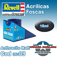 Tinta Acrílica Revell - 36109 - Anthracite Matt