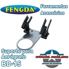 Fengda - Mini Suporte para Aerografo Duplo - BD-H4