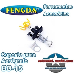 Fengda - Suporte para Aerografo Duplo - BD-15