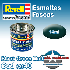 Tinta Esmalte Revell - 32140 - Black Green Matt (Email Color)