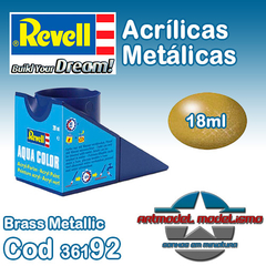 Tinta Acrílica Revell - 36192 - Brass Metallic
