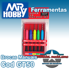 MrHobby - GT50 - Brocas Manuais 1 a 3mm