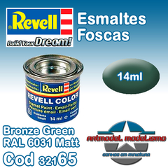 Tinta Esmalte Revell - 32165 - Bronze Green RAL 6031 Matt (Email Color)