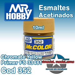 Tinta Esmalte MrColor - 352 - Chromate Yellow Primer - Gunze