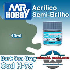 Mr Color - H-75 - Dark Sea Grey Semi Gloss - MrHobby