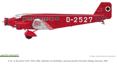 Eduard - Ju 52 Airliner - 4423 - 1:144 na internet