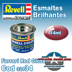 Tinta Esmalte Revell - 32134 - Ferrari Red Gloss (Email Color)
