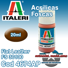 Tinta Acrílica Italeri - 4674AP - Flat Leather - FS 30100