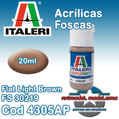 Tinta Acrílica Italeri - 4305AP - Flat Light Brown - FS30219