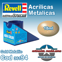 Tinta Acrílica Revell - 36194 - Gold Metallic